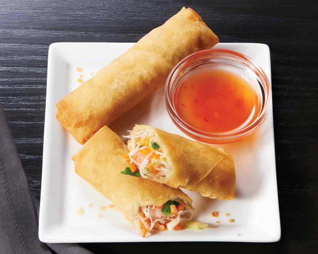 Spring Rolls with shrimps